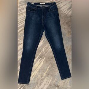 Women's Dark Blue Jeans